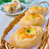 大麦入りポテトウインナーパン