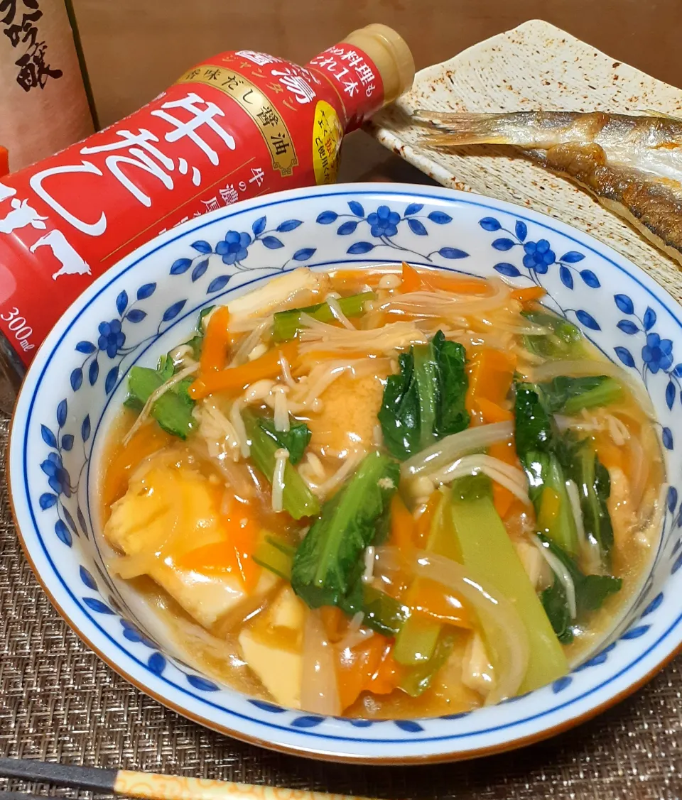 厚揚げの牛だし餡掛け💖|びせんさん