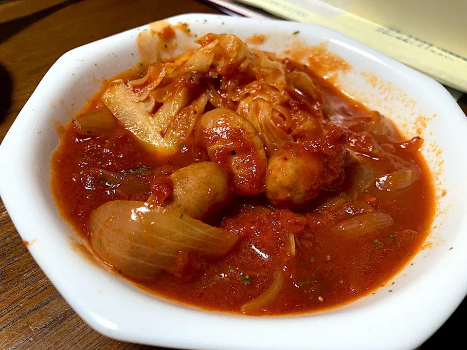 キャベツのトマト煮|はっちぃさん