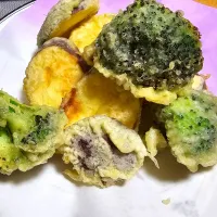 ブロッコリーの天ぷら|ゆかさん