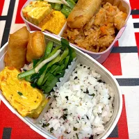 2025/12/2娘と私の弁当|なかみほさん