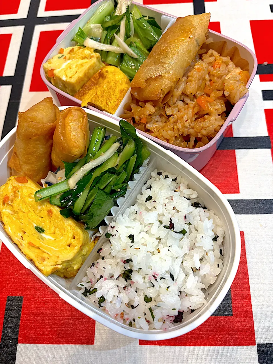 2025/12/2娘と私の弁当|なかみほさん