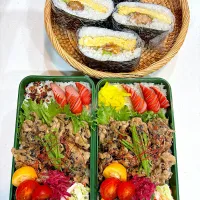 2025,12,03 豚🐖ちゃん黒胡麻旨焼きお弁当さん🍱