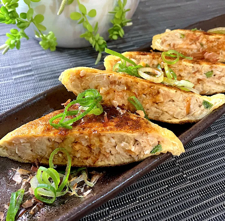 肉詰め油揚げ|KAORIさん