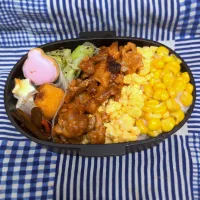 ミートソースポーク弁当|ハリネズミさん