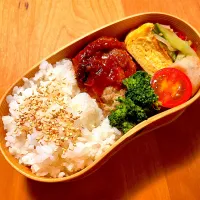 ハンバーグ弁当|ひなこさん