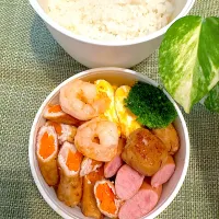 人参肉巻・卵焼きのお弁当|＊ayabianさん