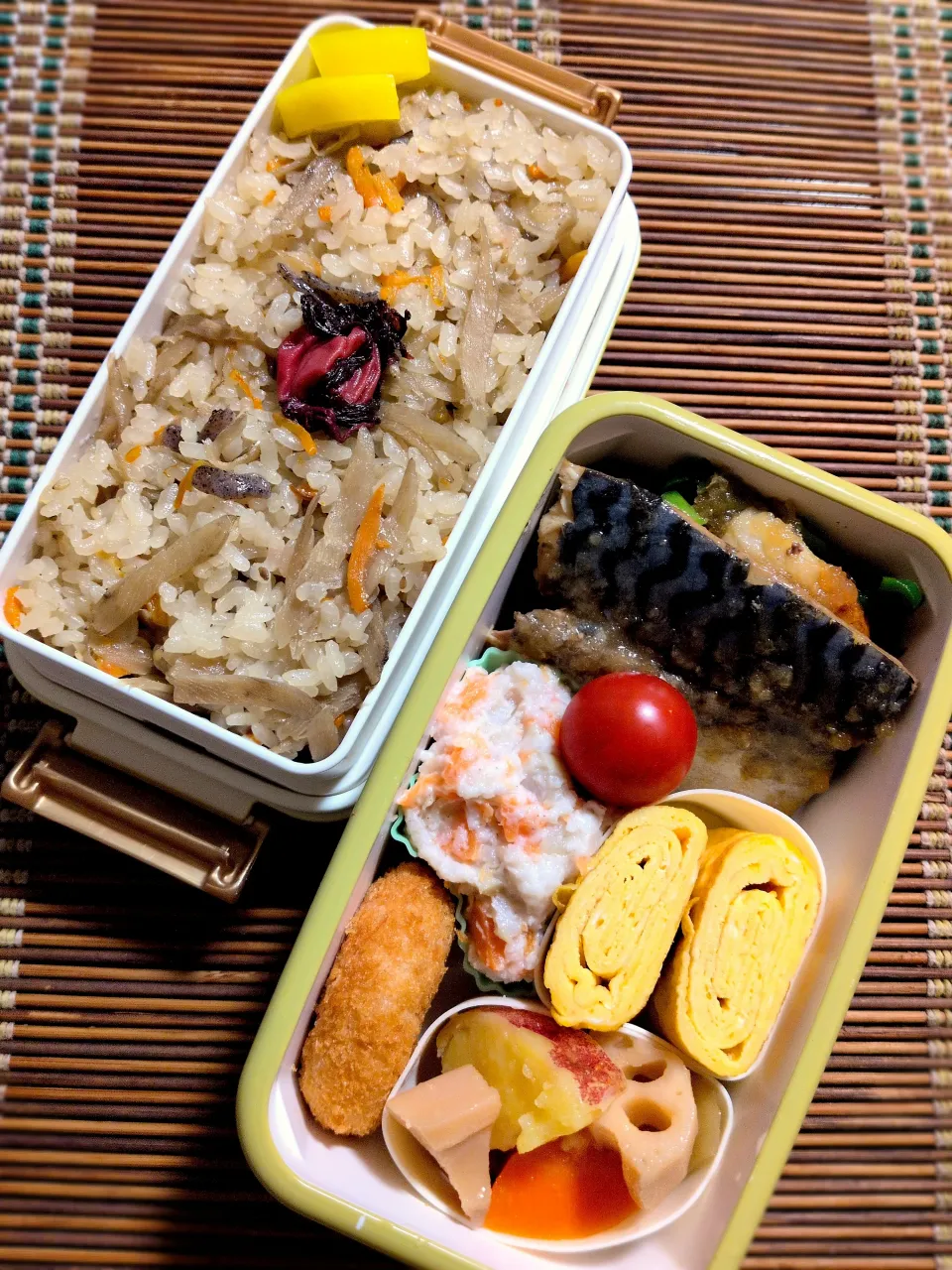 娘弁当🐟️！|まめころさん