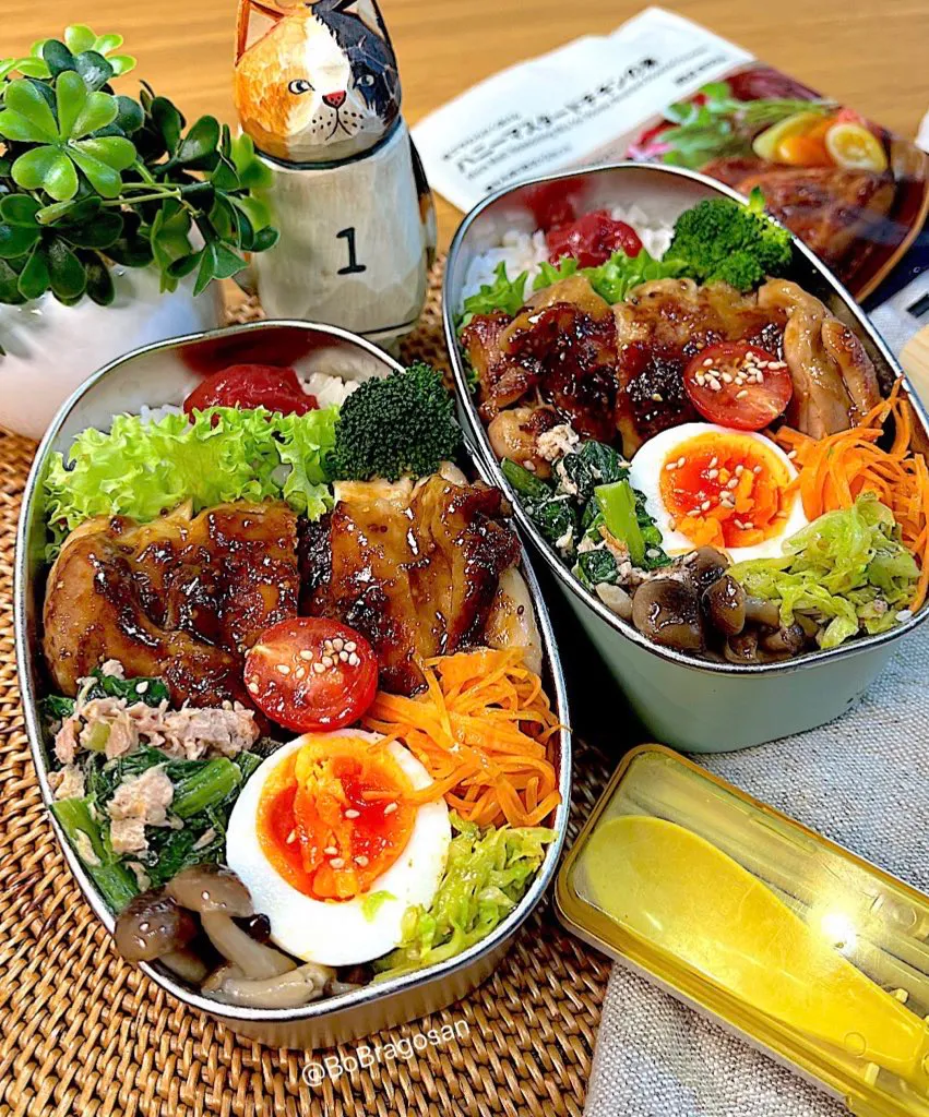 ハニーマスタードチキン弁当|ラゴさん。さん