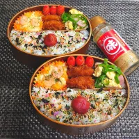 母とムスコのラブラブおソロ♪憧れの冷凍グラタン弁当