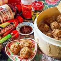 蒸籠でシャキシャキもちもち蓮根餅💭|にゃんぺこさん