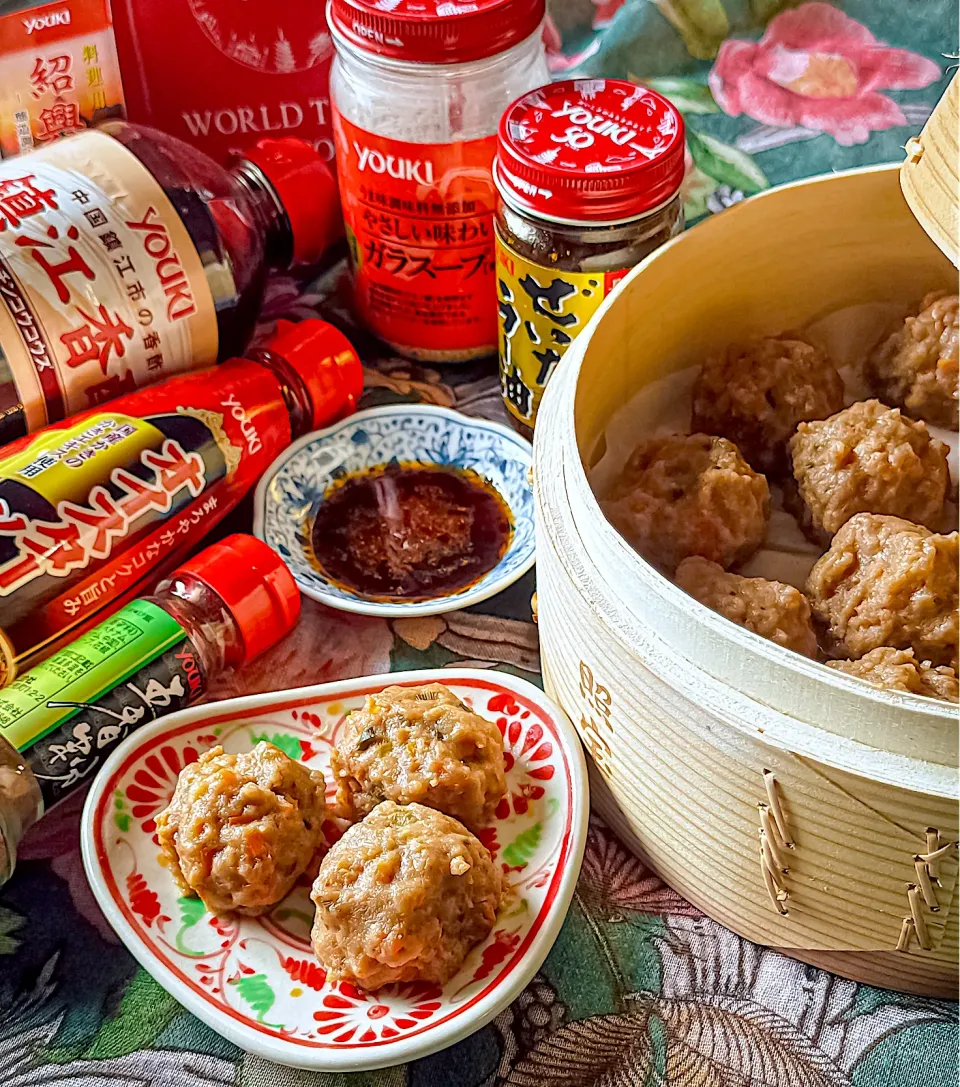 蒸籠でシャキシャキもちもち蓮根餅💭|にゃんぺこさん