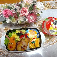 2025.12.3はトナカイ入りチキン弁当⭐️|makoさん