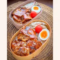 豚丼弁当|まめさん