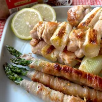 アスパラ肉巻き&焼鳥 ~あじまる|とんちんさん