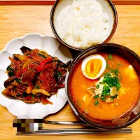 🍆夜【野菜麻婆春雨】🫑|Laniさん