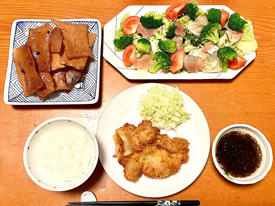 イギリス風カツ&生ハムサラダ|マイさん