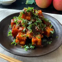 厚揚げdeボリューミー☆ヤンニョムフィッシュ|スイーツポテトさん