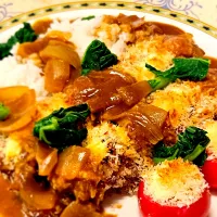 #鶏肉のパン粉焼きウイズカレーライス|金井義則さん