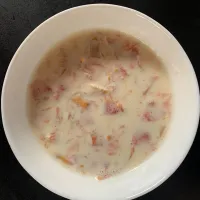 つぶしにんじんの豆乳スープ|そらまめさん