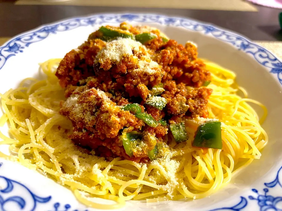 ミートソーススパゲッティ|ゆっちこさん