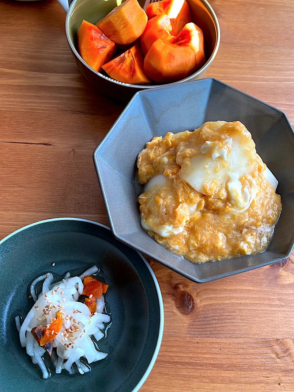 カブの玉子あんかけ|おさかなさん