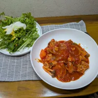 チキンカチャトラ|ちくわさん