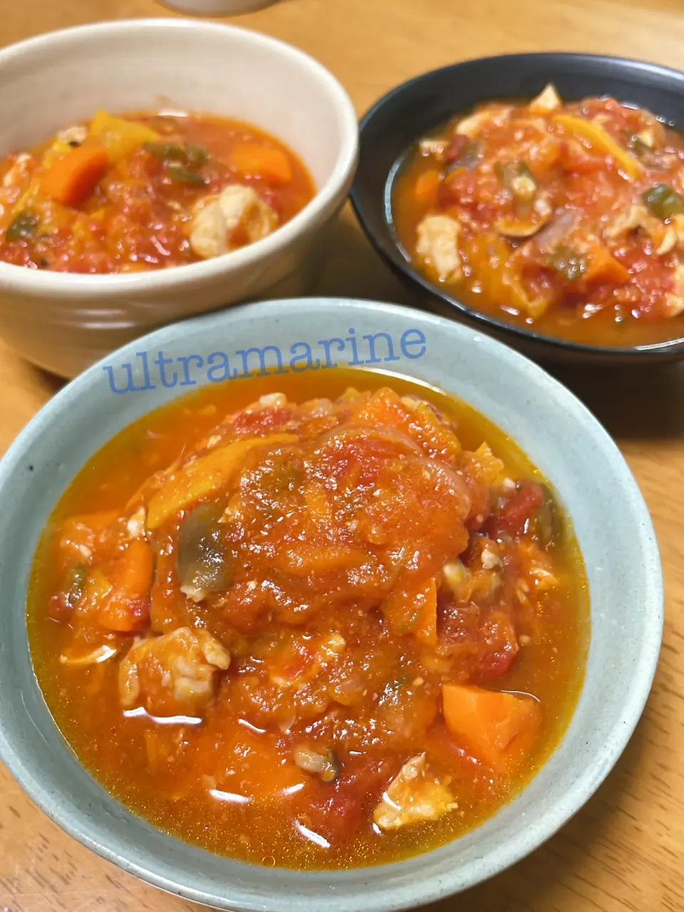 ＊野菜たっぷりチキン入りラタトゥイユ♪＊|ultramarineさん