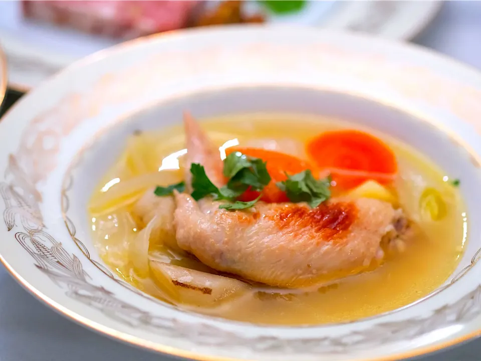 手羽先d e野菜スープ|登志子さん