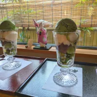 抹茶パフェ| まゆみさん