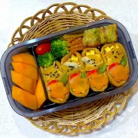 お稲荷さんの中学生弁当|リングさん