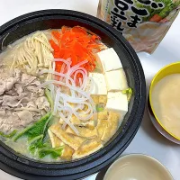 ごま豆乳鍋|なおさん