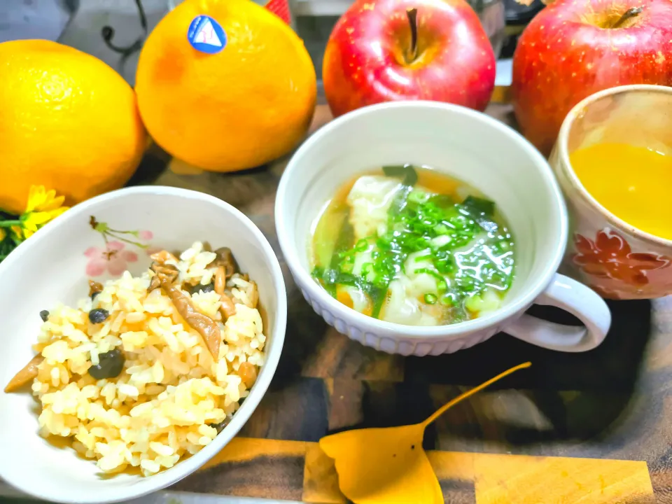 しめじご飯|橘葵さん