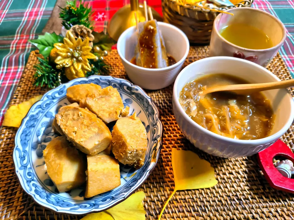 セレベス（赤芽の里芋）の煮物|橘葵さん