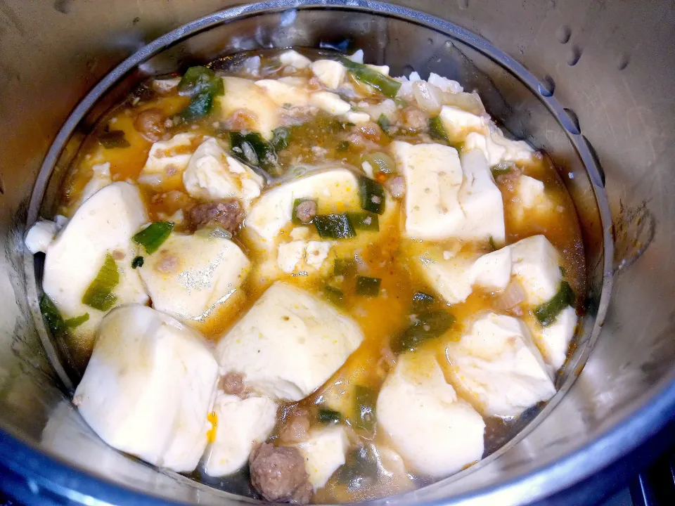 甘口麻婆豆腐丼|darkbaronさん