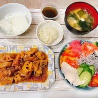 鶏肉とれんこんのさっぱり煮| chou  chouさん