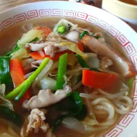 リメイクの野菜ラーメン🍜|fumfumさん