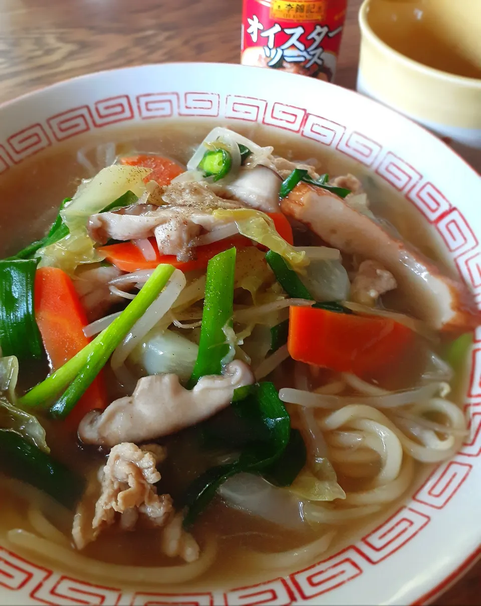 リメイクの野菜ラーメン🍜|fumfumさん