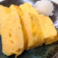 本日の一品☆だし巻き卵|こむぎさん