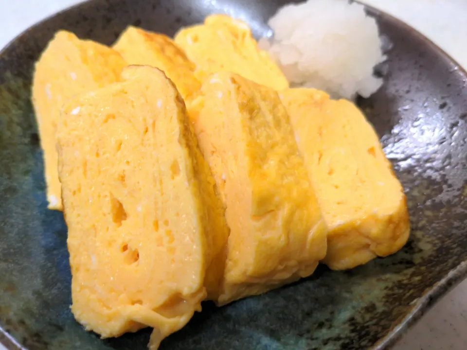 本日の一品☆だし巻き卵|こむぎさん