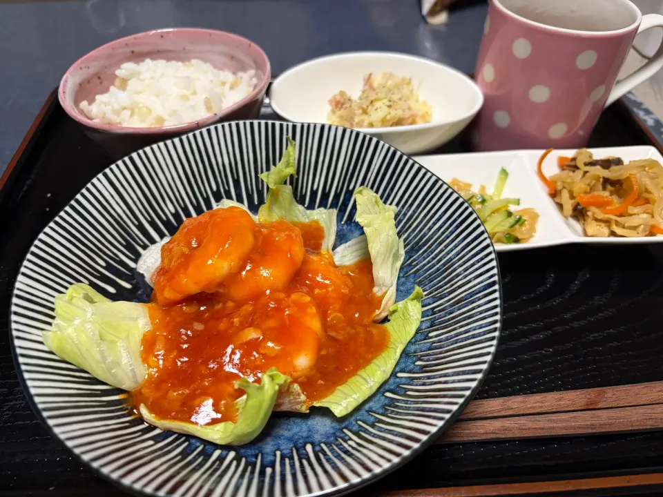 海老チリ|いのっちさん