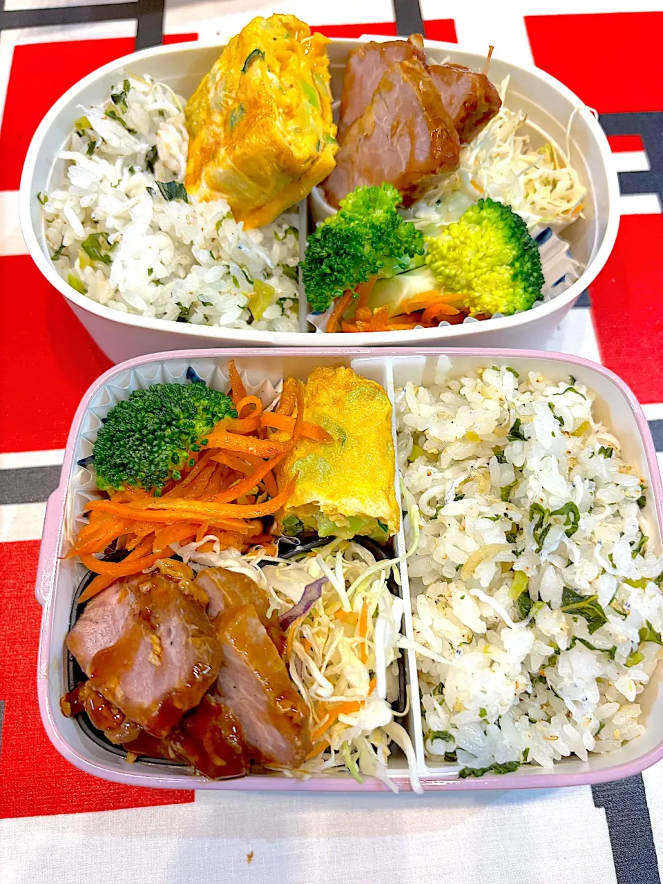 2025/12/3 娘と私の弁当|なかみほさん