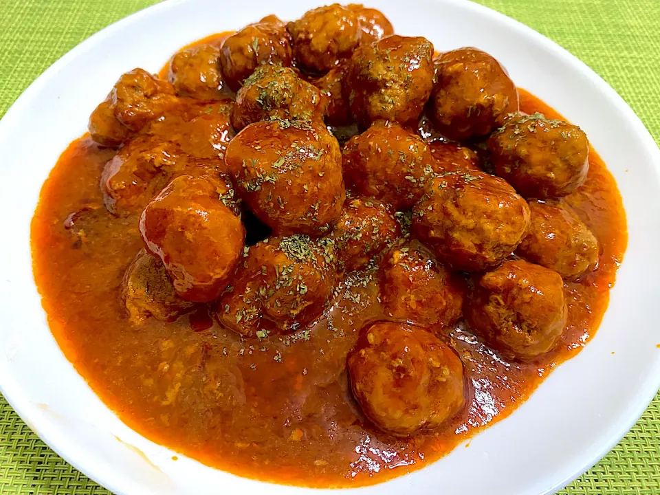 たっぷりミートボール|単身赴任のっちさん