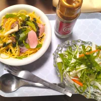 バジルパスタにあじまるパウダーちょい足し🤤|さゆさん