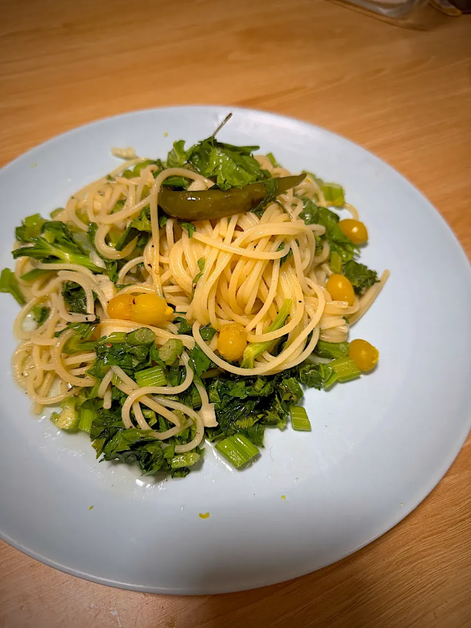 スパゲッティ・セロリコ　　　　　　　　　　　　　　　　　　　Spaghetti alla Sedano|KimaLABOさん