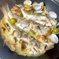 釣りイシモチのアクアパッツァ|ゆきさん