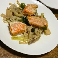 鮭のちゃんちゃん蒸し|黒夜叉さん