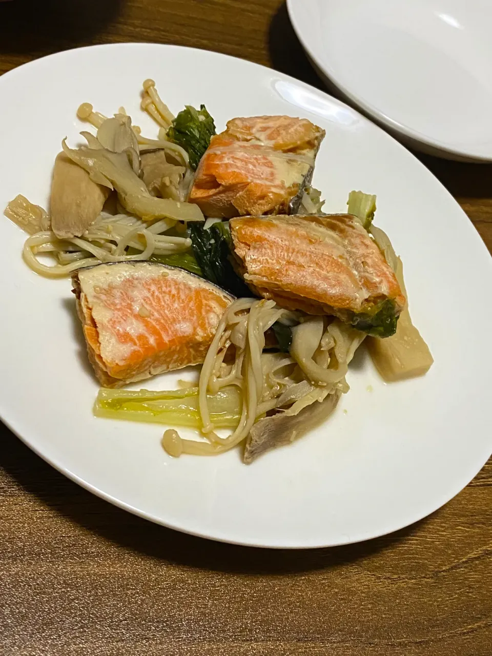 鮭のちゃんちゃん蒸し|黒夜叉さん