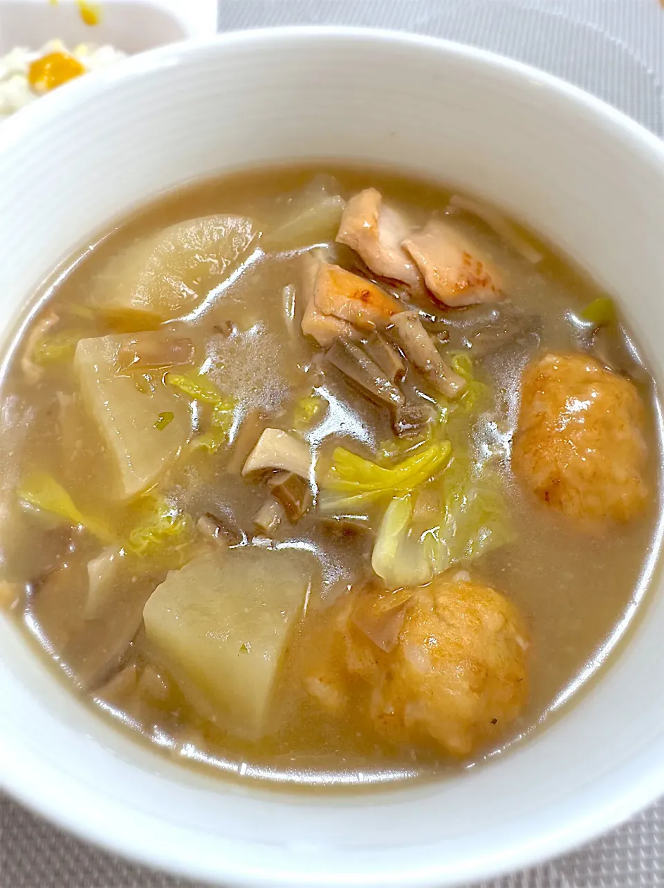 ゴロゴロ大根スープ|morimi32さん
