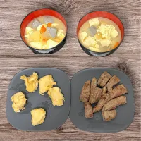 牛ステーキとヤケクソ唐揚げと豚汁|瀬名さん